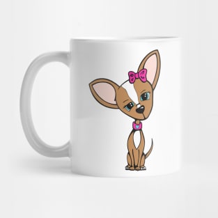 Chihuahua Fashion Graphic Mug